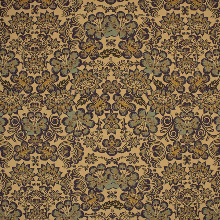 Greenhouse Fabric F6351 Flor - 100% Polyester Spain 80000 19.68" H, 19.68" V 55" - My Fabric Connection -