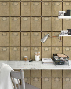 FABRIC COVERS ANTIQUE Premium Wallpaper (WP20099) by Mind The Gap