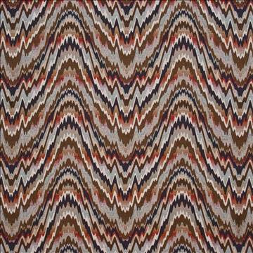 Fahrenheit Flame Nightfall by Kasmir Fabric 1397 65% Polyester 35% Rayon ITALY 15,000 Wyzenbeek Double Rubs H: 14 inches, V: 9 4/8 inches 54 - 56 - Fabric Carolina - Kasmir