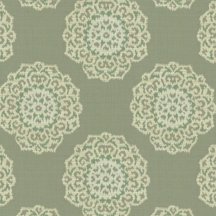 Faircrest Spa by Kasmir Fabric 5142 50% Polyester
33% Rayon
17% Cotton
 USA </p><p>Repeat: Horizontal: 13 4/8 inches and Vertical: 13 4/8 inches 54 - Fabric Carolina -