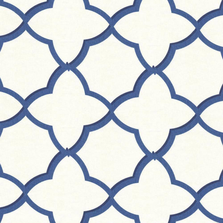 Fairgrove Indigo by Kasmir Fabric 1401 100% Cotton USA 15,000 Wyzenbeek Double Rubs H: 6 6/8 inches, V:6 6/8 inches 54 - 55 - Fabric Carolina - Kasmir