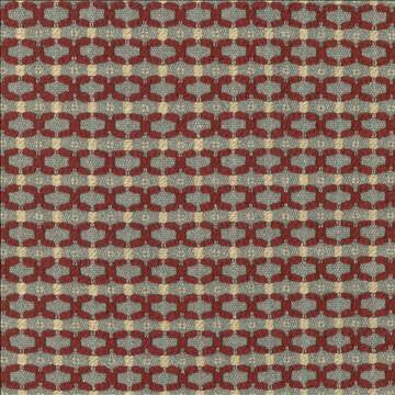 Falkirk Trellis Chili Powder by Kasmir Fabric 1440 89% Cotton 6% Polyester 4% Acrylic 1% Nylon USA 9,000 Wyzenbeek Double Rubs H: 1 inches, V: 1 inches 54 - Fabric Carolina - Kasmir