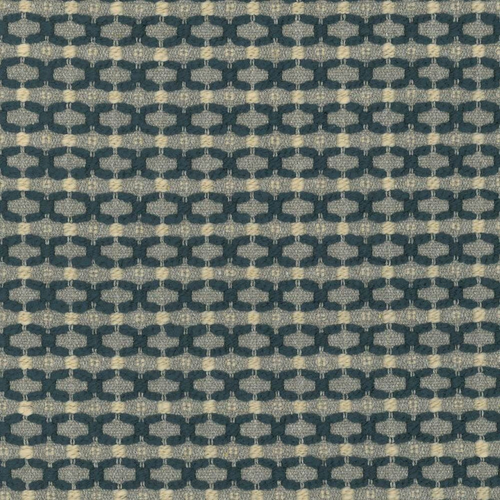 Falkirk Trellis Prussian  by Kasmir Fabric See sample 89% Cotton
6% Polyester
4% Acrylic
1% Nylon
 USA 9,000 Wyzenbeek Double Rubs </p><p>Repeat: Horizontal: 1 inches and Vertical: 1 inches 54  - Fabric Carolina -