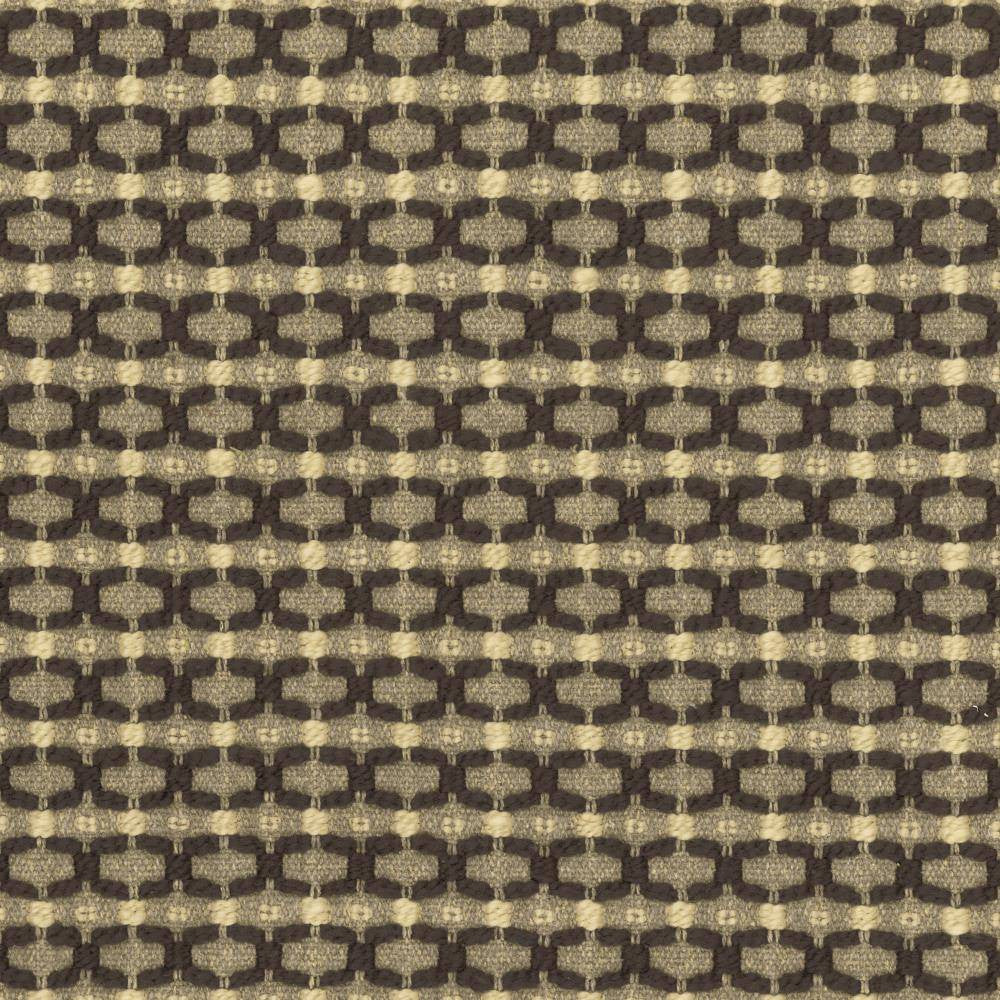 Falkirk Trellis Peppercorn by Kasmir Fabric 1438 89% Cotton
6% Polyester
4% Acrylic
1% Nylon
 USA </p><p>Repeat: Horizontal: 1 inches and Vertical: 1 inches 54 - Fabric Carolina -