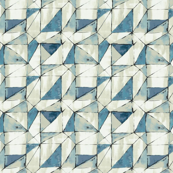 Falsetto Sea Blue by Kasmir Fabric 1458 55% Linen
45% Cotton
 CHINA </p><p>Repeat: Horizontal: 13 6/8 inches and Vertical: 13 2/8 inches 54 - Fabric Carolina -
