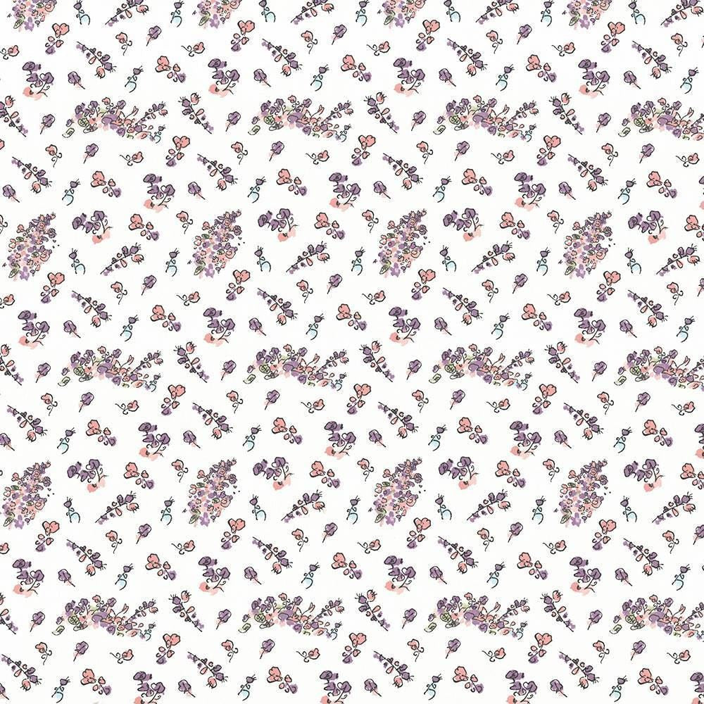Fantabulous Flow Jelly Bean by Kasmir Designer Fabric 1445 100% Cotton TURKEY Not Tested Horizontal: 9 1/8 inches and Vertical: 12 5/8 inches 55 - Swanky Fabrics -