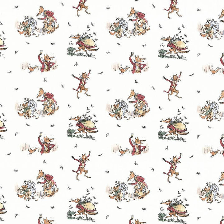 Fantastic Mr Fox Fantastic Green by Kasmir Fabric 1445 100% Cotton
 TURKEY Not Tested Horizontal: 13 4/8 inches and Vertical: 12 5/8 inches 55 - Fabric Carolina -