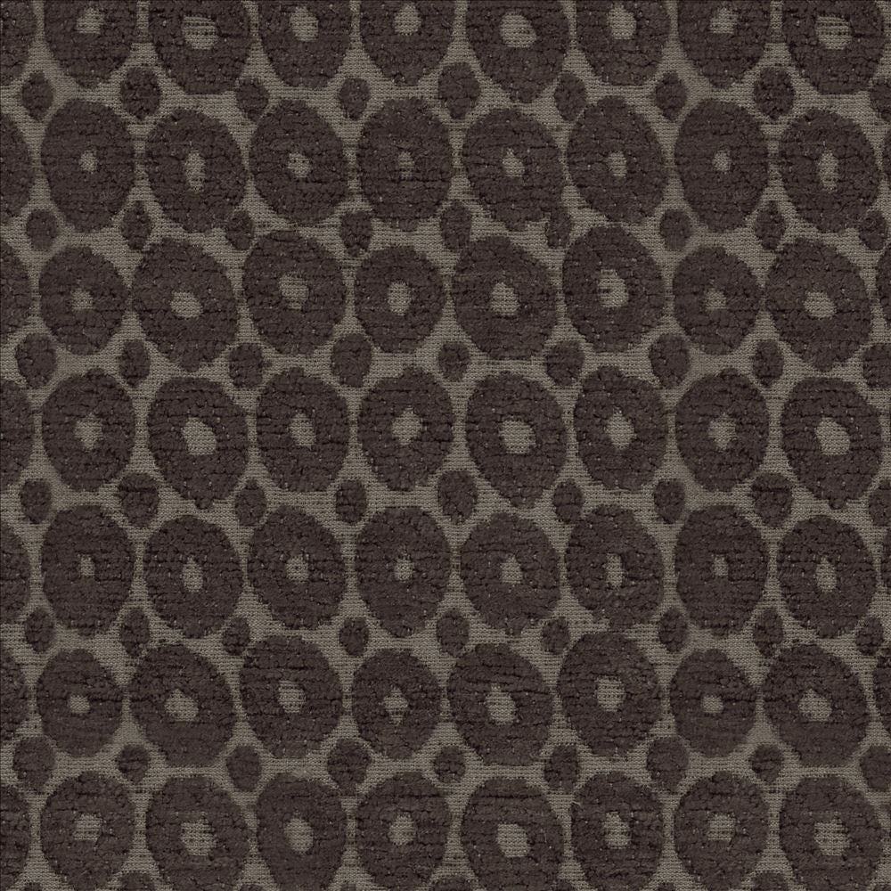 Fantina Truffle by Kasmir Fabric 5101 100% Polyester CHINA 40,000 Martindale Cycles Horizontal: 1 7/8 inches and Vertical: 2 1/8 inches 54 - 55 - Fabric Carolina -