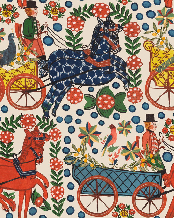 FASNACHT Wallpaper (WP20680) by Mind The Gap | WP20680 | TYROL APRES-SKI HOME COLLECTION | 3 rolls x 20.5 x 118.1 in | 0.52m / 20.5in | 3m / 118in | 4.65mp | 60cm / 23.7in | Blue, Green, Red, Taupe | Textured Matte | Paste the wall | 3-rolls in a box | Fabric Carolina | https://www.fabriccarolina.com/