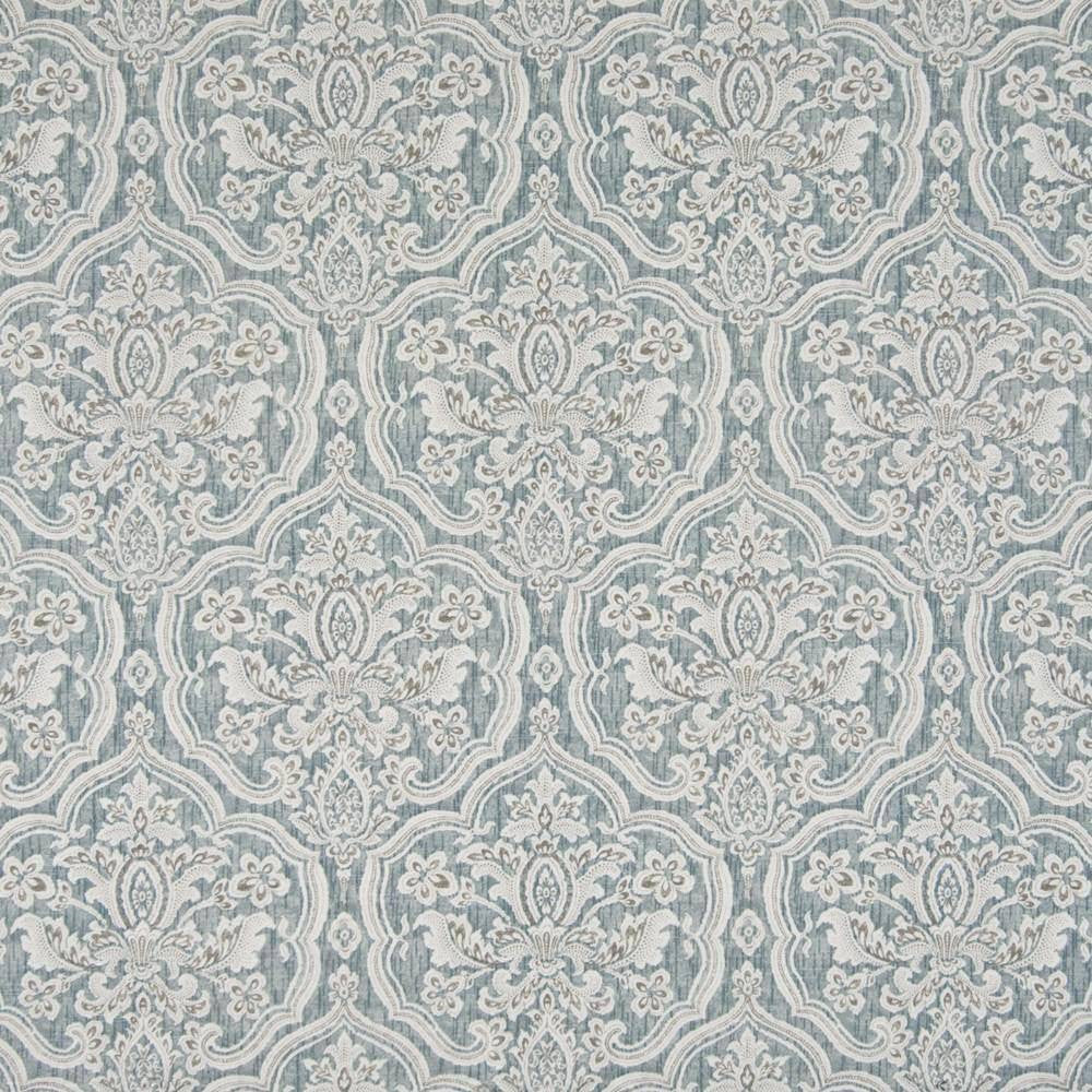 Faversham Hall China by Kasmir Fabric 1371 100% Cotton USA 15,000 Wyzenbeek Double Rubs H: 13 4/8 inches, V:18 inches 54 - Fabric Carolina - Kasmir