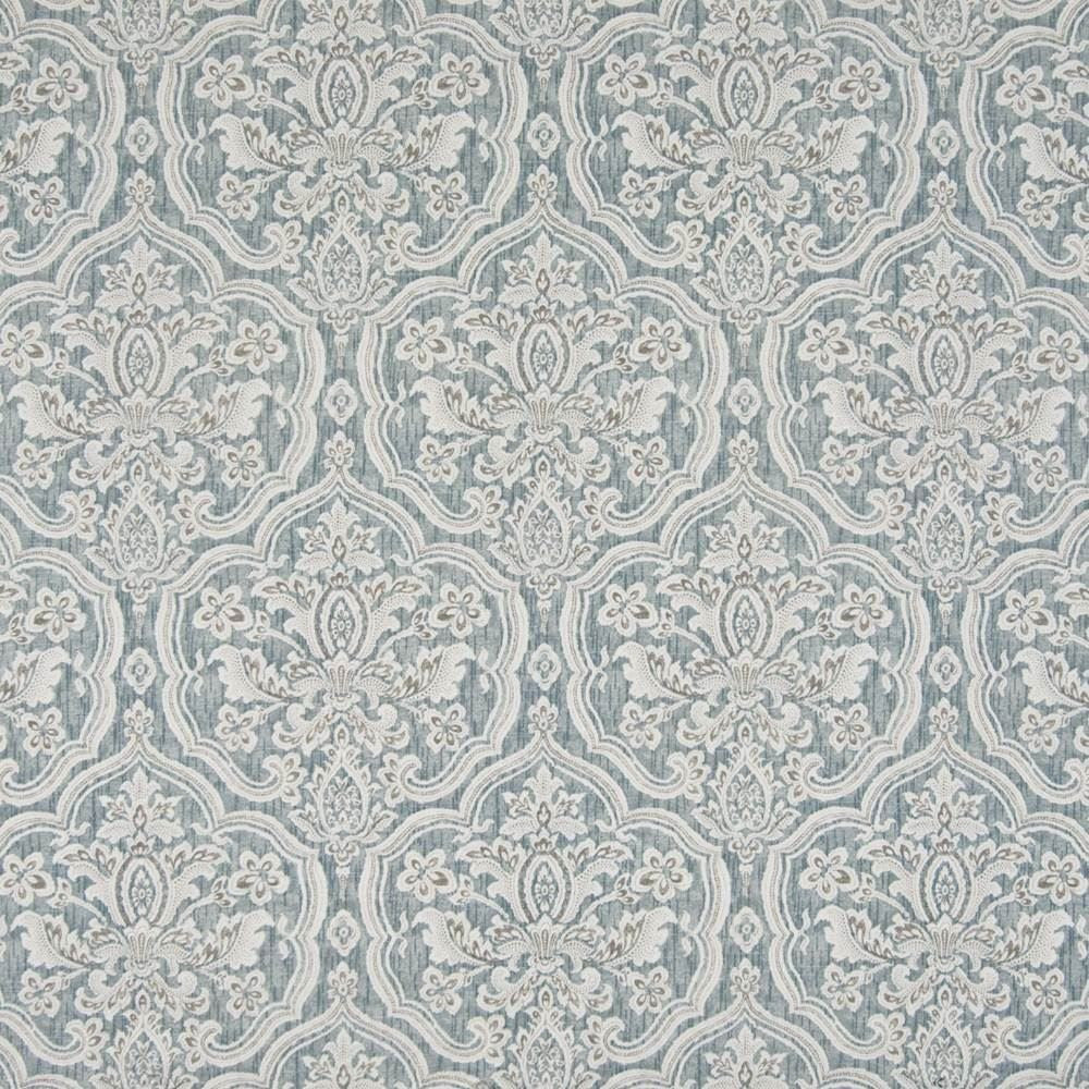 Faversham Hall China by Kasmir Fabric 1371 100% Cotton USA 15,000 Wyzenbeek Double Rubs Horizontal: 13 4/8 inches and Vertical: 18 inches 54 - Fabric Carolina -