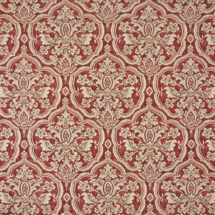 Faversham Hall Jam by Kasmir Fabric 1370 100% Cotton USA 15,000 Wyzenbeek Double Rubs H: 13 4/8 inches, V:18 inches 54 - Fabric Carolina - Kasmir