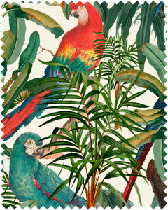 PARROTS OF BRASIL Linen (FB00008) by Mind The Gap