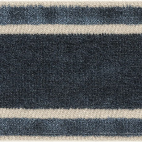 FC1000.H10 Farifield Braid Indigo by Mulberry Fabric Modern Country Cotton 56%, Viscose 44% India see sample Horizontal: see sample and Vertical: see sample 2.758 inches - Fabric Carolina -