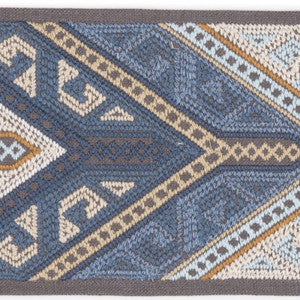 Fortrose Indigo by Mulberry Trim