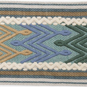 Munro Teal by Mulberry Trim
