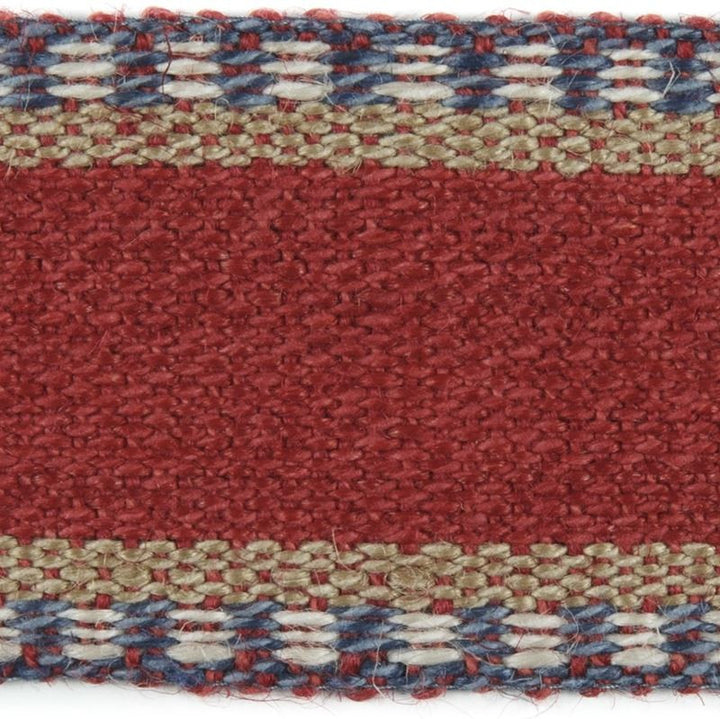 FC1004.V106 Irvine Red by Mulberry Fabric Modern Country Jute 60%, Cotton 40% India see sample Horizontal: 1.7021 inches and Vertical: see sample 1.7021 inches - Fabric Carolina -