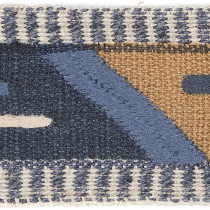 FC1006.H10 Portree Indigo by Mulberry Fabric Modern Country Jute 55%, Cotton 35%, Polyester 10% India see sample Horizontal: 2.7028 inches and Vertical: 15.5118 inches 2.7028 inches - Fabric Carolina -