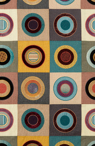 Dress Circle Multi by Mulberry Fabric