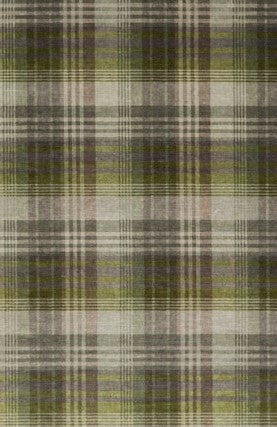 Velvet Ancient Tartan Grey/Green by Mulberry Fabric