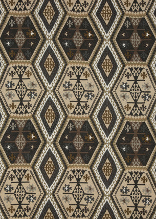 Buckland Charcoal/Bronze by Mulberry Fabric