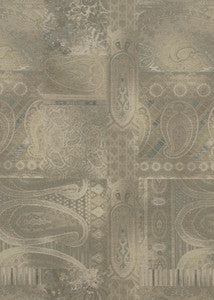 Lomond Linen Warm Grey by Mulberry Fabric