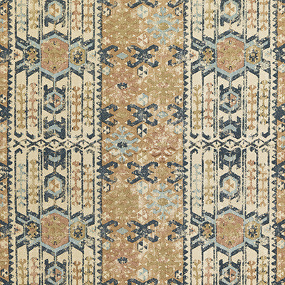 Kilver Indigo by Mulberry Fabric