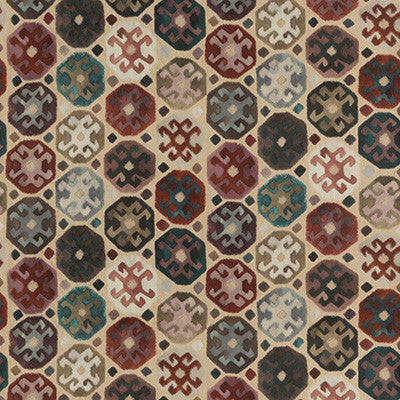 Curiosity Plum by Mulberry Fabric