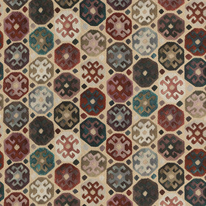 Curiosity Plum by Mulberry Fabric