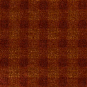 Highland Check Spice by Mulberry Fabric