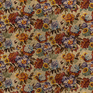 Botanica Velvet Red/Plum by Mulberry Fabric