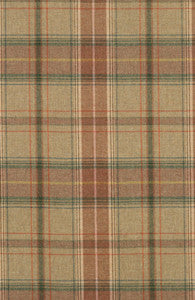 Shetland Plaid Quartz by Mulberry Fabric