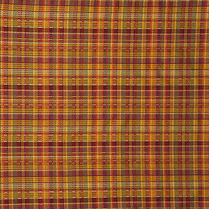 Mardi Gras Plai Br/Gd by Mulberry Fabric