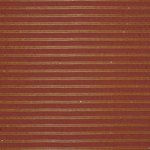 Cavalier Stripe Coral by Mulberry Fabric