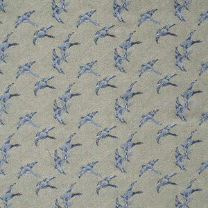 Mallards Blue by Mulberry Fabric