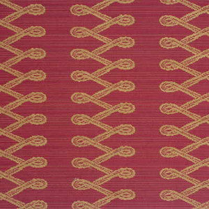 Tunic Stripe Red by Mulberry Fabric