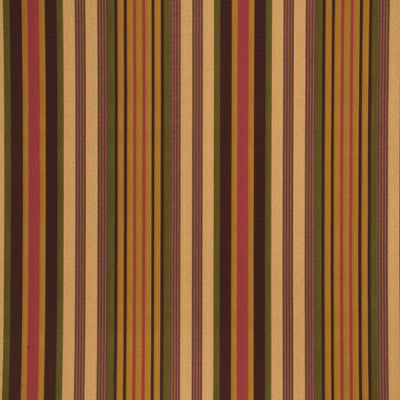 Regal Stripe Gold/Green/Blackberry by Mulberry Fabric