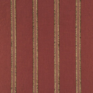 Delaney Stripe Plum by Mulberry Fabric