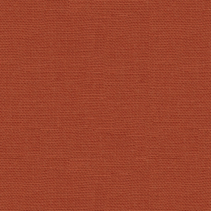 Weekend Linen Paprika by Mulberry Fabric