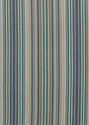 Tapton Stripe Teal/Indigo by Mulberry Fabric