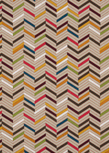 Carousel Spice/Plum by Mulberry Fabric