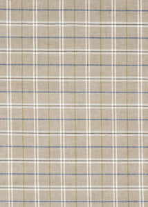 Haddon Check Woodsmoke by Mulberry Fabric