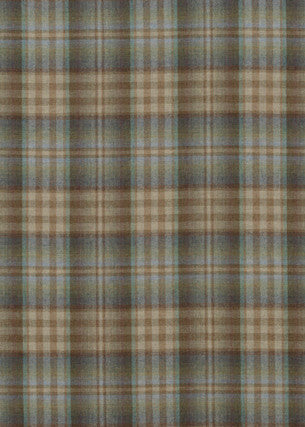 Nevis Lovat/Heather by Mulberry Fabric