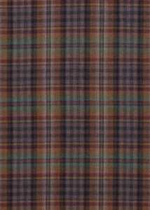 Nevis Teal/Sienna/Mauve by Mulberry Fabric