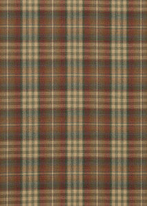 Nevis Red/Green by Mulberry Fabric