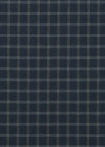 Bute Indigo by Mulberry Fabric