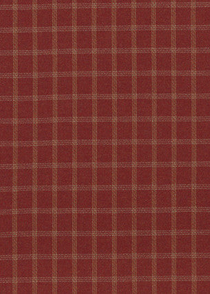Bute Red by Mulberry Fabric