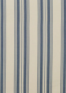 Bristol Stripe Indigo by Mulberry Fabric