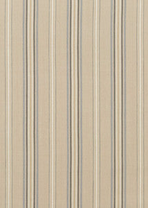 Exeter Stripe Slate/Stone by Mulberry Fabric