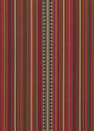 Pageant Stripe Multi by Mulberry Fabric